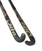 Dita FiberTec C50 J-Shape Lowbow Gold/Black zaalhockeystick