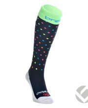 Brabo Socks Dots Black/Neon