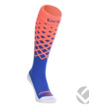 Brabo Socks Diamonds Orange/Blue