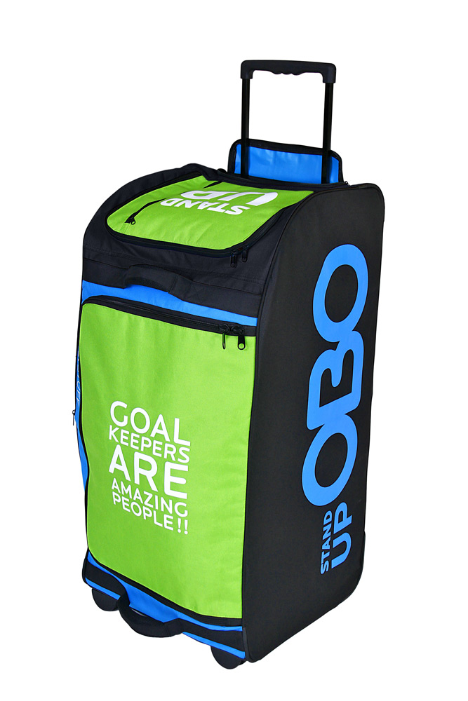 Beeldhouwwerk affix bescherming OBO Wheeliebag Deluxe Keeperstas - Hockey Winkel