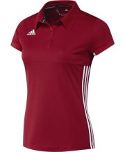 Adidas T16 Team Polo Women Red DISCOUNT DEALS