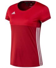 Adidas T16 Climacool Short Sleeve Tee Women Red DISCOUNT DEALS