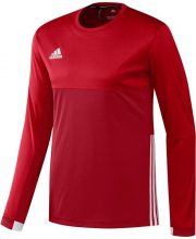 Adidas T16 Climacool Long Sleeve Tee Men Red DISCOUNT DEALS
