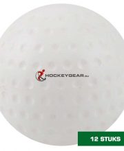 Hockeygear.eu dozijn wedstrijd hockeybal dimple wit