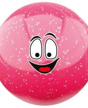 Hockeygear.eu hockeybal Emoticon | glitter roze smile