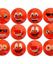 Dozijn Hockeybal Emoticon / Smiley | Orange