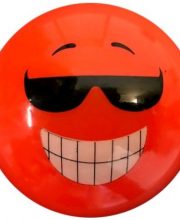 Hockeybal Emoticon / Smiley | Orange Sunglasses