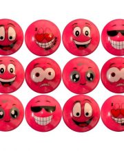 Dozijn Hockeybal Emoticon / Smiley | Pink