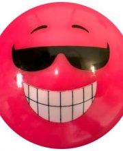 Hockeybal Emoticon / Smiley | Pink Sunglasses