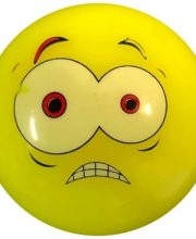 Hockeybal Emoticon / Smiley | Yellow Fear
