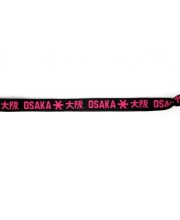 Osaka Elastic Hairband Yang – Zwart/Roze