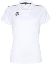 The Indian Maharadja Girls Tech Polo Shirt IM – White