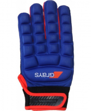 Grays International Pro Glove Neon Blue/Fluo Red Links