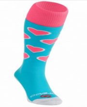 Brabo Socks Harts – Aqua/Pink